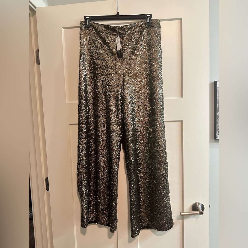 Banana Republic Wide Leg Dress Pants size Large